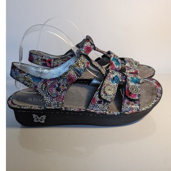 ALEGRIA Kleo Blissful Leather Gladiator Sandals KLE-447 Womens EU 40 / US 9.5-10 - Picture 5 of 16